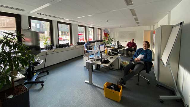 Werkstatt für unsere Auszubildende in Wiesbaden